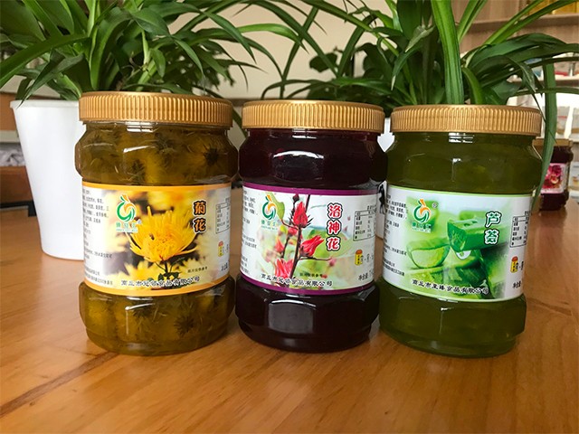 菊花花茶、洛神花花茶、蘆薈花茶